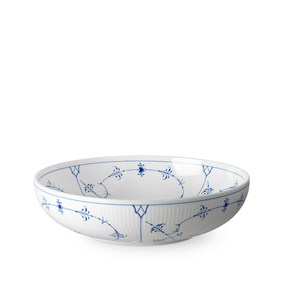Royal Copenhagen Musselmalet Riflet skål 240 cl