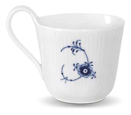 Royal Copenhagen Alfabet krus V blå 33 cl