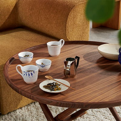 Royal Copenhagen Hvid Riflet Højhankskop 25 cl