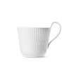 Royal Copenhagen Hvid Riflet højhankskop 25 cl