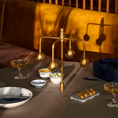 Royal Copenhagen Prinsesse skål 2 stk. blå