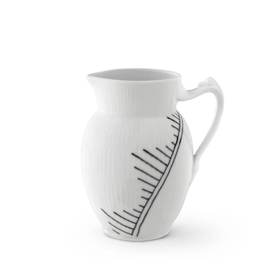 Royal Copenhagen Sort Mega Riflet kande 38 cl