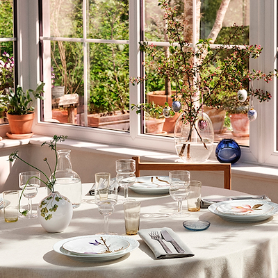 Royal Copenhagen Påskeæg 2023 Åkande og Blade 2 stk. 6 cm