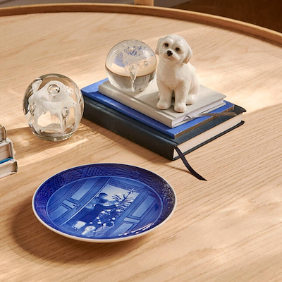 Royal Copenhagen juleplatte 2024 juleforventning