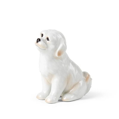 Royal Copenhagen årsfigur 2024 hund 10,5 cm