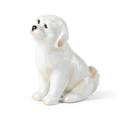 Royal Copenhagen årsfigur 2024 hund 10,5 cm