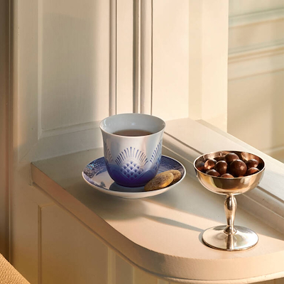 Royal Copenhagen termokop og tallerken 2024
