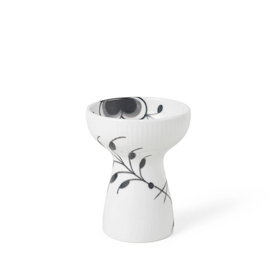 Royal Copenhagen Sort Mega Riflet vase H 11 cm