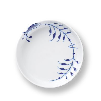 Royal Copenhagen Blå Mega Riflet ovnfast fad Ø 18,5 cm