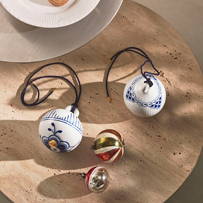 Royal Copenhagen Prinsesse julekugle 9,5 cm