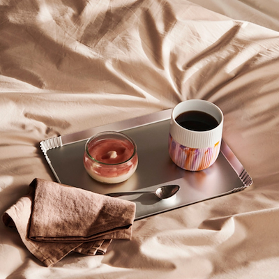 Royal Copenhagen Riflet Contrast Marble krus morning sky 35 cl