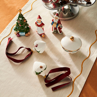 Royal Copenhagen Stjerne Riflet Jul ornamentsæt 2024 2 stk.