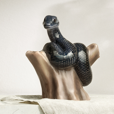 Royal Copenhagen årets kinesiske stjernetegnsfigur 2025 slange
