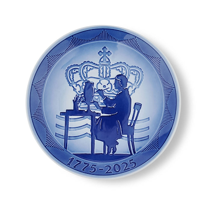 Royal Copenhagen Jubilæumsplatte 1775-2025