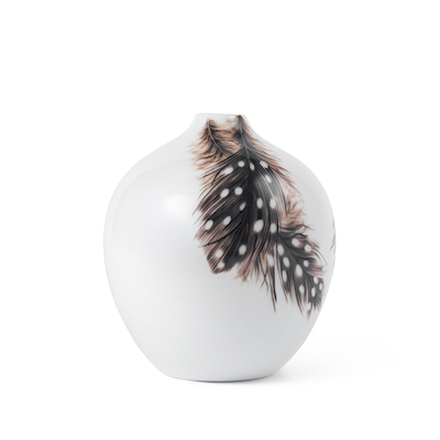 Royal Copenhagen vase 2025 perlehøne 13 cm