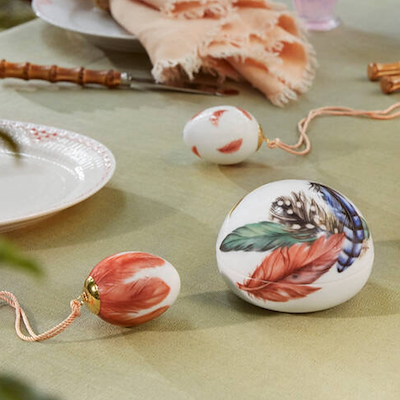 Royal Copenhagen bonbonniere 2025 fjer 10 cm