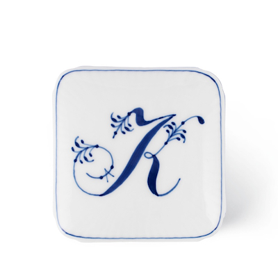 Royal Copenhagen Alfabet bonbonniere K 13 cl