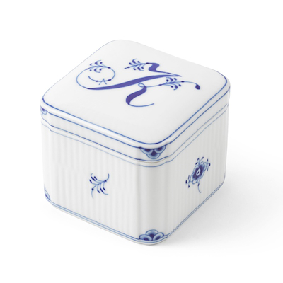 Royal Copenhagen Alfabet bonbonniere K 13 cl