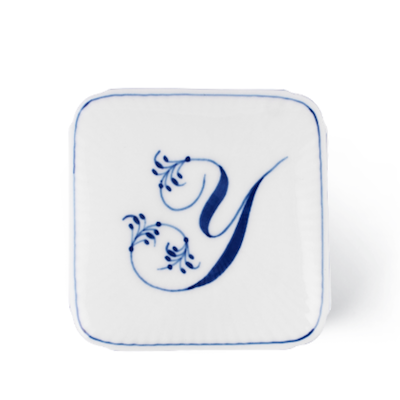 Royal Copenhagen Alfabet bonbonniere Y 13 cl