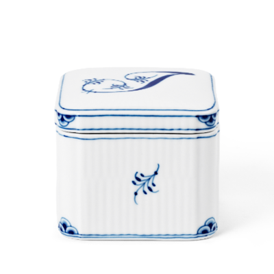 Royal Copenhagen Alfabet bonbonniere T 13 cl