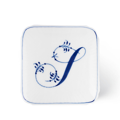 Royal Copenhagen Alfabet bonbonniere S 13 cl