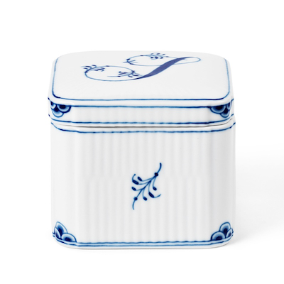 Royal Copenhagen Alfabet bonbonniere S 13 cl