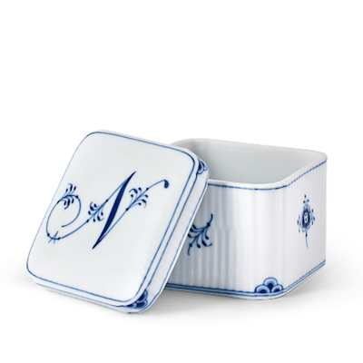 Royal Copenhagen Alfabet bonbonniere N 13 cl