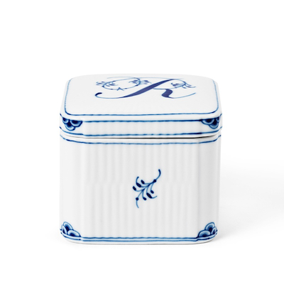 Royal Copenhagen Alfabet bonbonniere R 13 cl