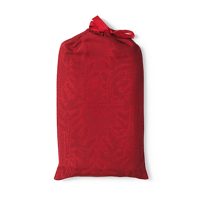 Royal Copenhagen Stjerne Riflet dug rød 145x270 cm