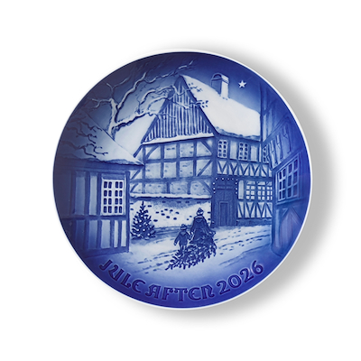 Bing & Grøndahl juleplatte 2026 - Den Gamle By i Aarhus