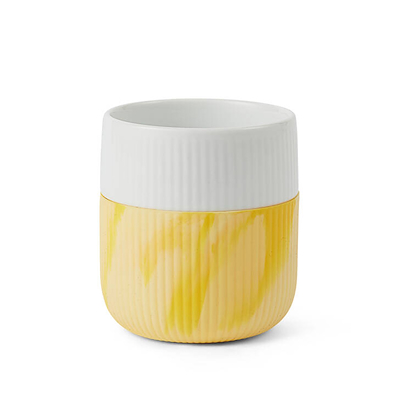 Royal Copenhagen Riflet Contrast Marble krus bright sun 35 cl