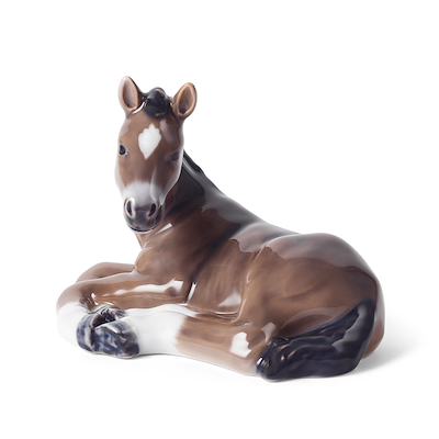 Royal Copenhagen årets kinesiske stjernetegnsfigur 2026 hest 9 cm