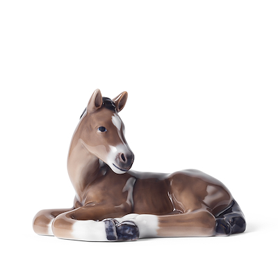 Royal Copenhagen årets kinesiske stjernetegnsfigur 2026 hest 9 cm