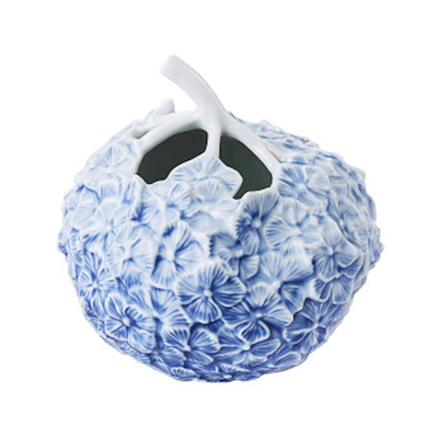 Royal Copenhagen The Art of Giving Flowers hortensia vase blå 15 cm