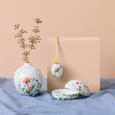 Royal Copenhagen vase 2026 vilde blomster H13 cm