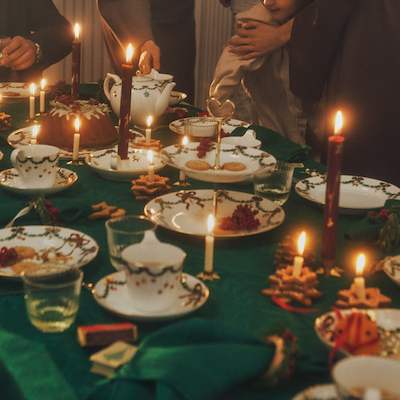 Royal Copenhagen Stjerne Riflet Jul lys 4 stk.