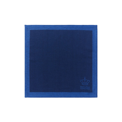 Royal Copenhagen Waves stofserviet blue 45x45 cm 2-pak