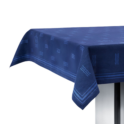 Royal Copenhagen Waves dug blå 320x145 cm