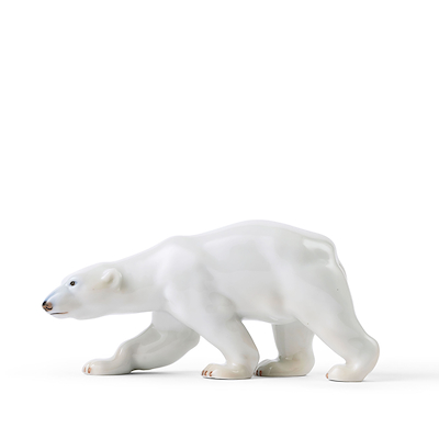 Royal Copenhagen figur 2026 miniature isbjørn 6 cm