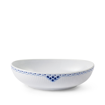 Royal Copenhagen Prinsesse ovalt fad 75 cl