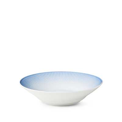 Royal Copenhagen Iris dyb tallerken blå Ø 24 cm