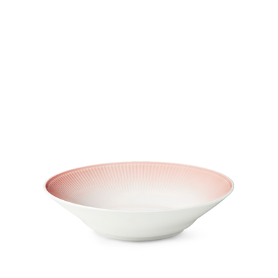 Royal Copenhagen Iris dyb tallerken koral Ø 24 cm