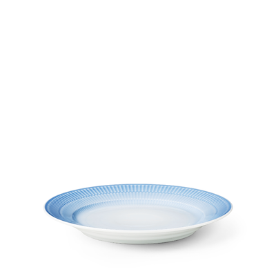 Royal Copenhagen Iris tallerken blå Ø 22 cm