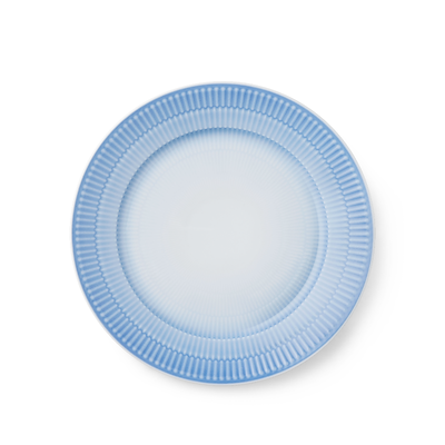 Royal Copenhagen Iris tallerken blå Ø 22 cm