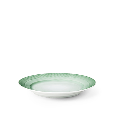 Royal Copenhagen Iris tallerken grøn Ø 22 cm