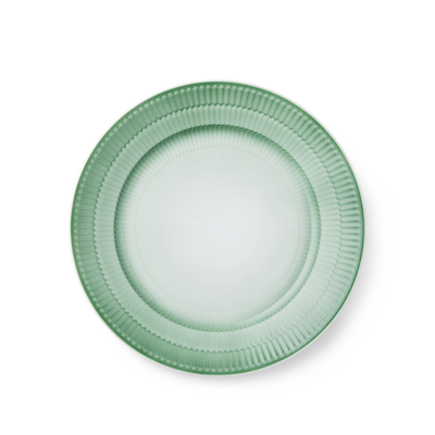 Royal Copenhagen Iris tallerken grøn Ø 22 cm