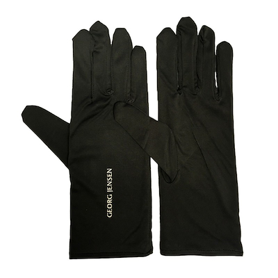 Georg Jensen sorte pudsehandsker