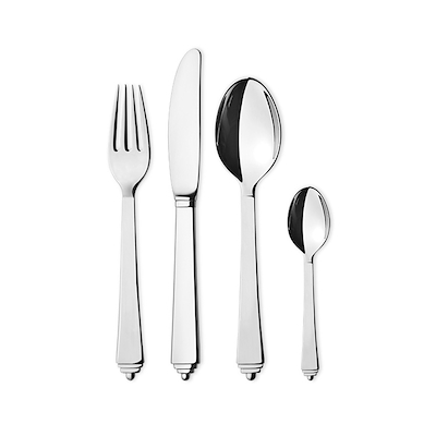 Georg Jensen Pyramide bestiksæt 4 dele