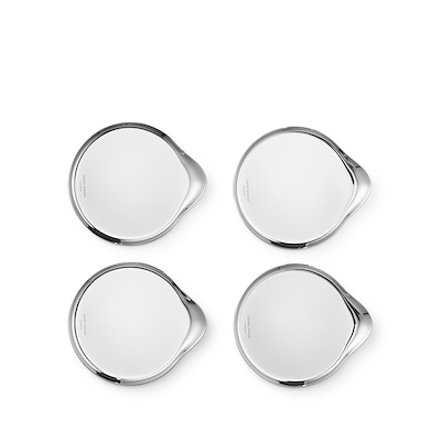 Georg Jensen Wine & Bar glasbrik stål 4 stk.