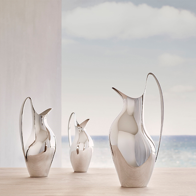 Georg Jensen Henning Koppel kande stål 0,75 liter